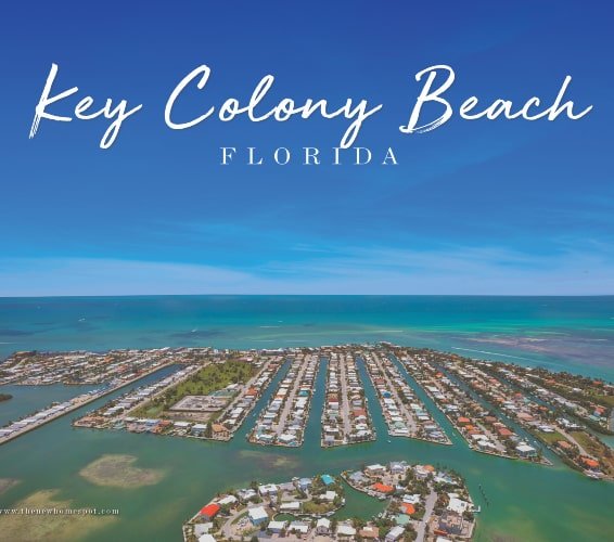 Aerial view of Key Colony Beach